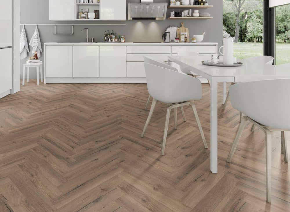 Lignum Core Mocha Oak Herringbone