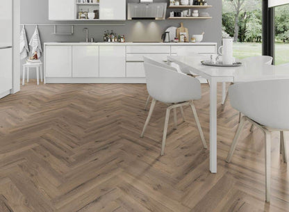 Lignum Core Mocha Oak Herringbone