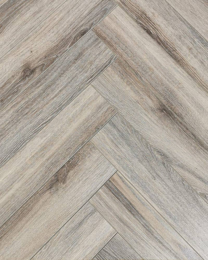 Lignum Fusion Premium Embossed Volcanic Oak Herringbone