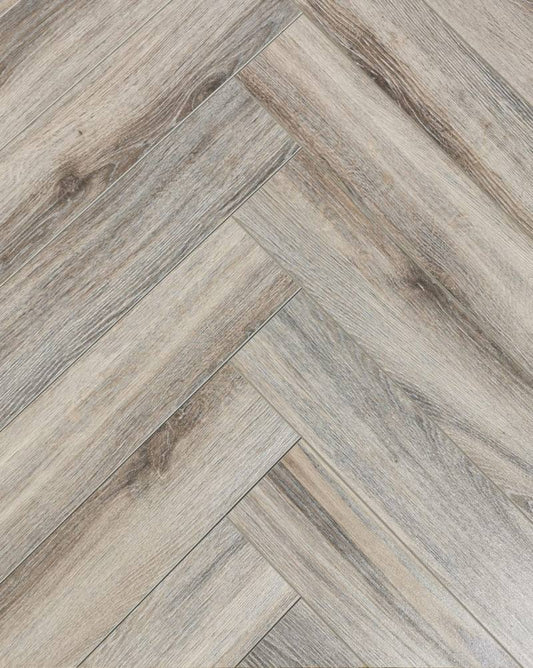 Lignum Fusion Premium Embossed Volcanic Oak Herringbone