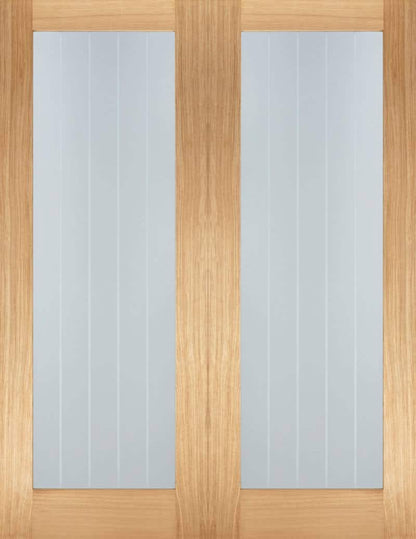 Mexicano Pattern 10 Glazed Pairs Internal Door