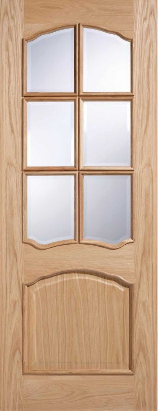 Oak Riviera Glazed RM2S Internal Door