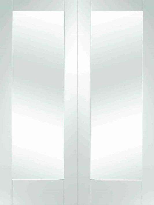 Pattern 20 Glazed Pairs - Solid Primed Internal Door