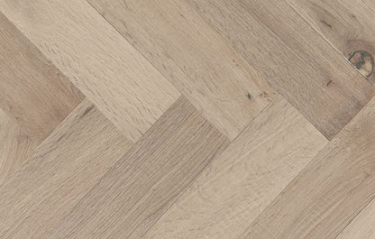 Raw Cotton Narrow Herringbone