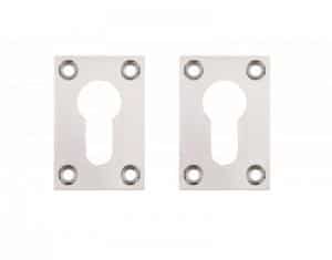 Slim Escutcheon (Pair) Polish Nickel