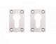 Slim Escutcheon (Pair) Polish Nickel