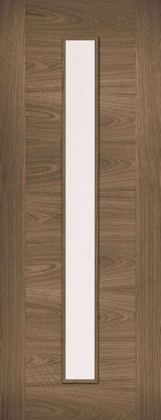 Sofia Glazed Walnut - Prefinished Internal Door