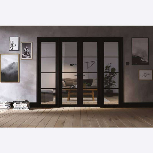 Soho W6 Black Internal Door