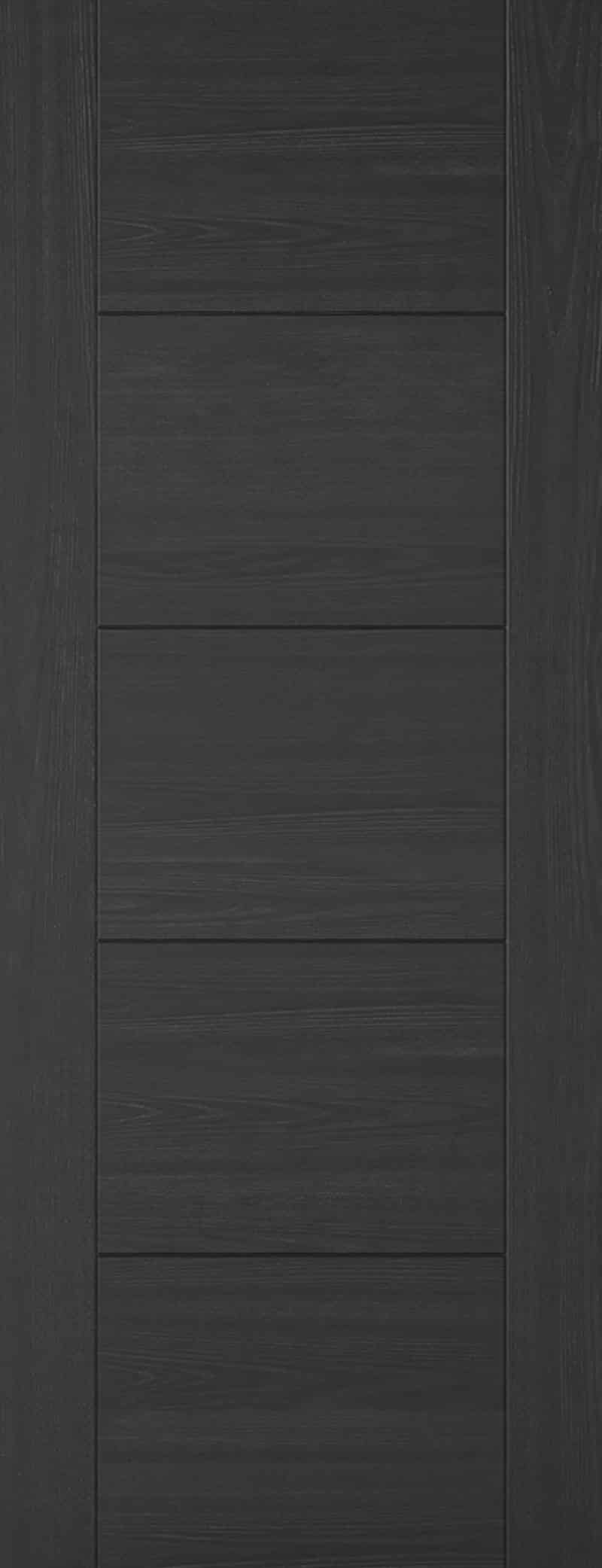 Vancouver Charcoal Black - Prefinished Internal Door