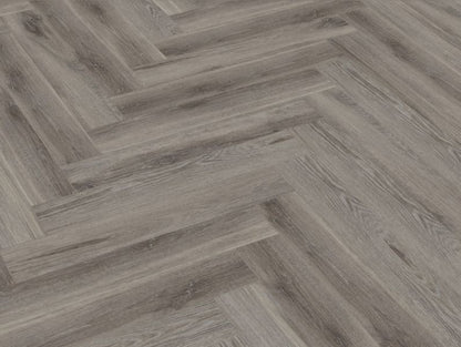 Lignum Core Rustic Grey Oak Herringbone