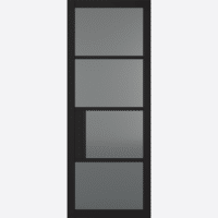 Black Chelsea 4l Tinted Internal Door