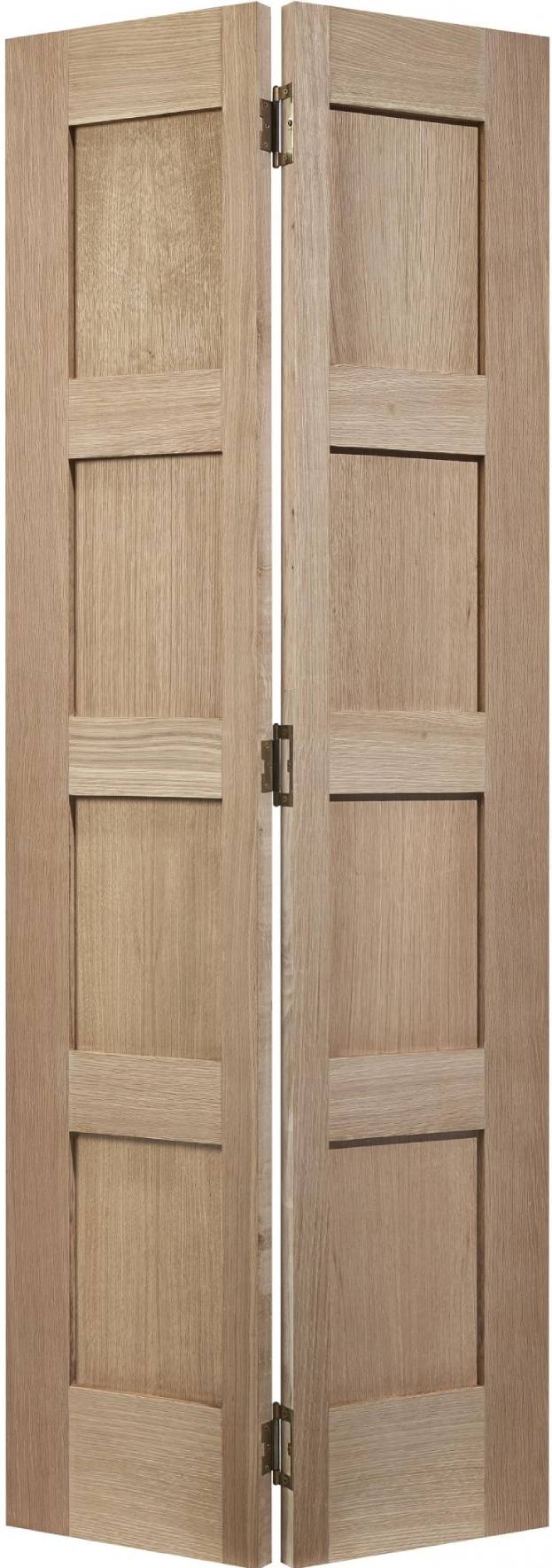 Internal Doors Oak Doors Oak Shaker 4P BiFold A Wood Idea