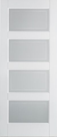Contemporary 4l - Solid Primed Internal Door