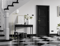 Antwerp Black Internal door