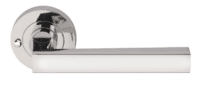 Linea Lever On Round Rose Privacy - PCP