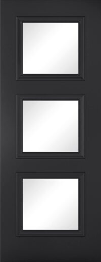 Antwerp Black Glazed Internal Door