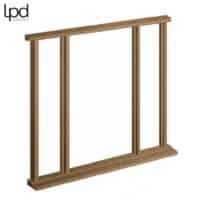 External Hardwood Vestibule Universal Door Frame And Sidelight Kit