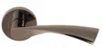 Flex Lever On Round Rose - Blk Nickel