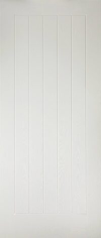 Mexicano White GRP Door