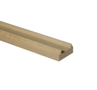 Oak Baserail 2.4mtr with 41mm groove