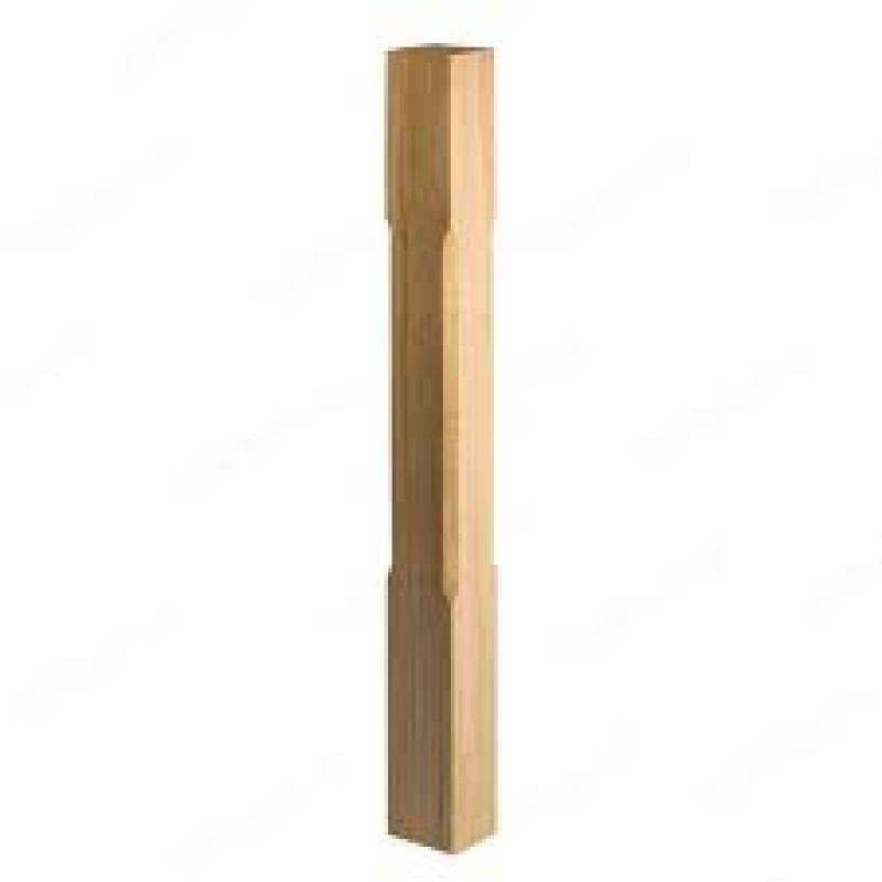 Oak Stop Chamfered Newel Post Staircases from A Wood Idea