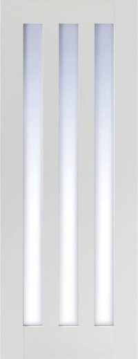 Utah Glazed Clear - Solid Primed Internal Door