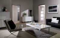 Vancouver 4L Light Grey - Prefinished Internal Door