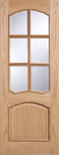 Oak Riviera Glazed RM2S Internal Door