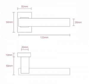 Argo Satin Nickel Chrome Urban Handle