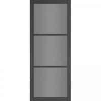 Urban Collection Camden Black Prefinished Tinted Glazed Internal Door