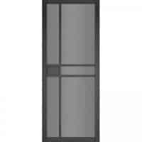 Urban Collection Dalston Black Prefinished Tinted Glazed Internal Door