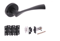 Zena Matte Black Privacy Hardware Pack