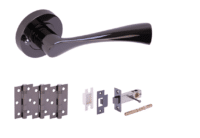 Zena Black Nickel Privacy Hardware Pack