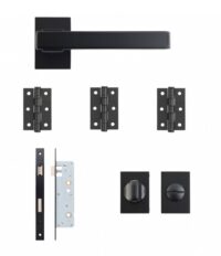Argo Urban Bathroom Kit Matt Black