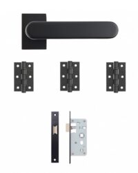 Juno Urban Latch Kit Matt Black