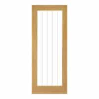 Ely Oak 1L Glazed – Prefinished Internal Door