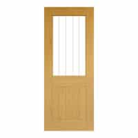 Ely Oak Half Glazed Internal Door
