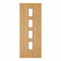 Galway Oak Glazed Internal Door