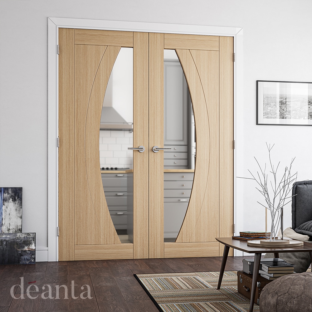 Ravello Oak Glazed– Prefinished Internal Door