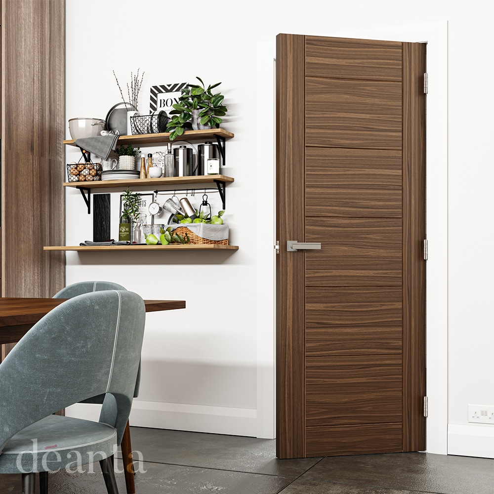 Seville Walnut – Prefinished Internal Door