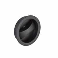 Aries Matt Black Pocket Door Privacy Handle