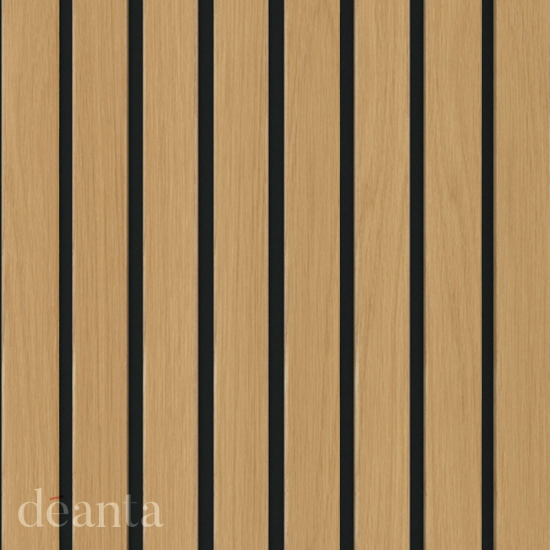 Deanta Immerse Acoustic Oak Plus Slat Wall Panelling