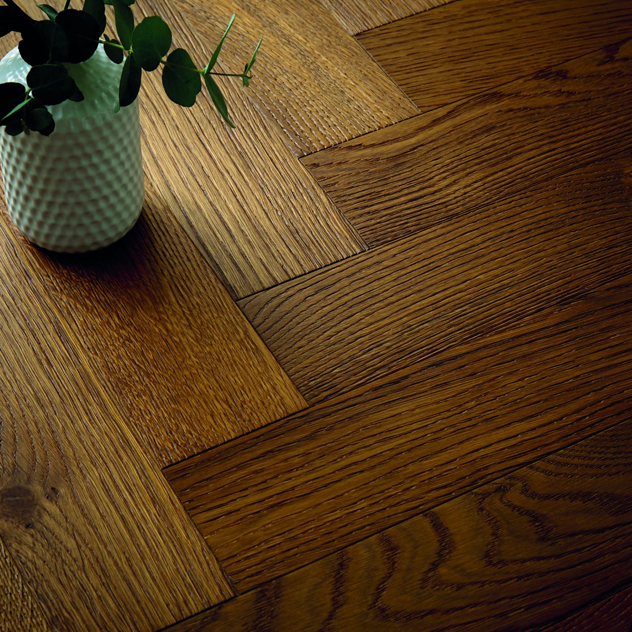 Congaree Smoked Oak Herringbone