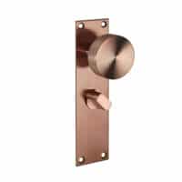 Zermatt Satin Copper Handle Hardware Privacy Pack