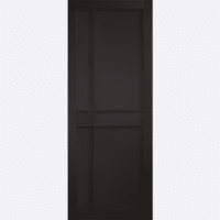 Greenwich Black Solid Prefinished Internal Door