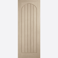 Mexicano Blonde Oak Arched Square Top Prefinished Internal Door