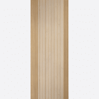 Oak Melbourne Clear Glazed Prefinished Internal Door