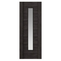 Alabama Dark Grey Glazed Laminate Internal Door