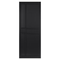 City Black Internal Door
