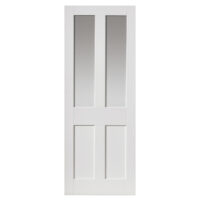 Rushmore White Clear Glazed Internal Door